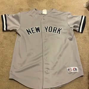 Youth large Alex Rodriguez jersey.